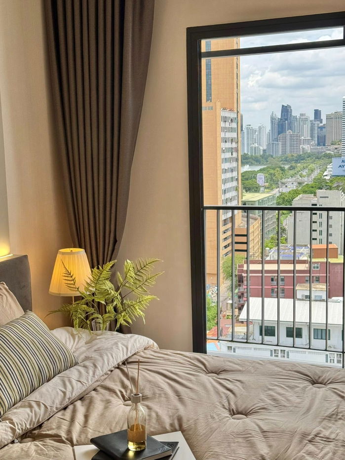 รูป Life Rama 4 - Asoke ห้องสวย ราคาดี สอบถามเพิ่มเติมได้ที่ Line @condorental - รูปที่ 3/22