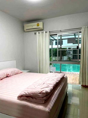 Condos for rent Asok-Dindang Road : CD019 For Rent: A Space Asoke-Ratchada | Pool Access Unit | 48.35 sq.m | Fully Furnished
