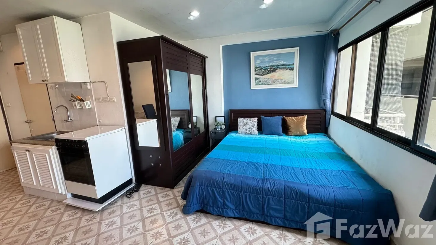 รูป ขาย คอนโด 1 ห้องนอน ในโครงการ สราญใจ แมนชั่น - รูปที่ 4/6