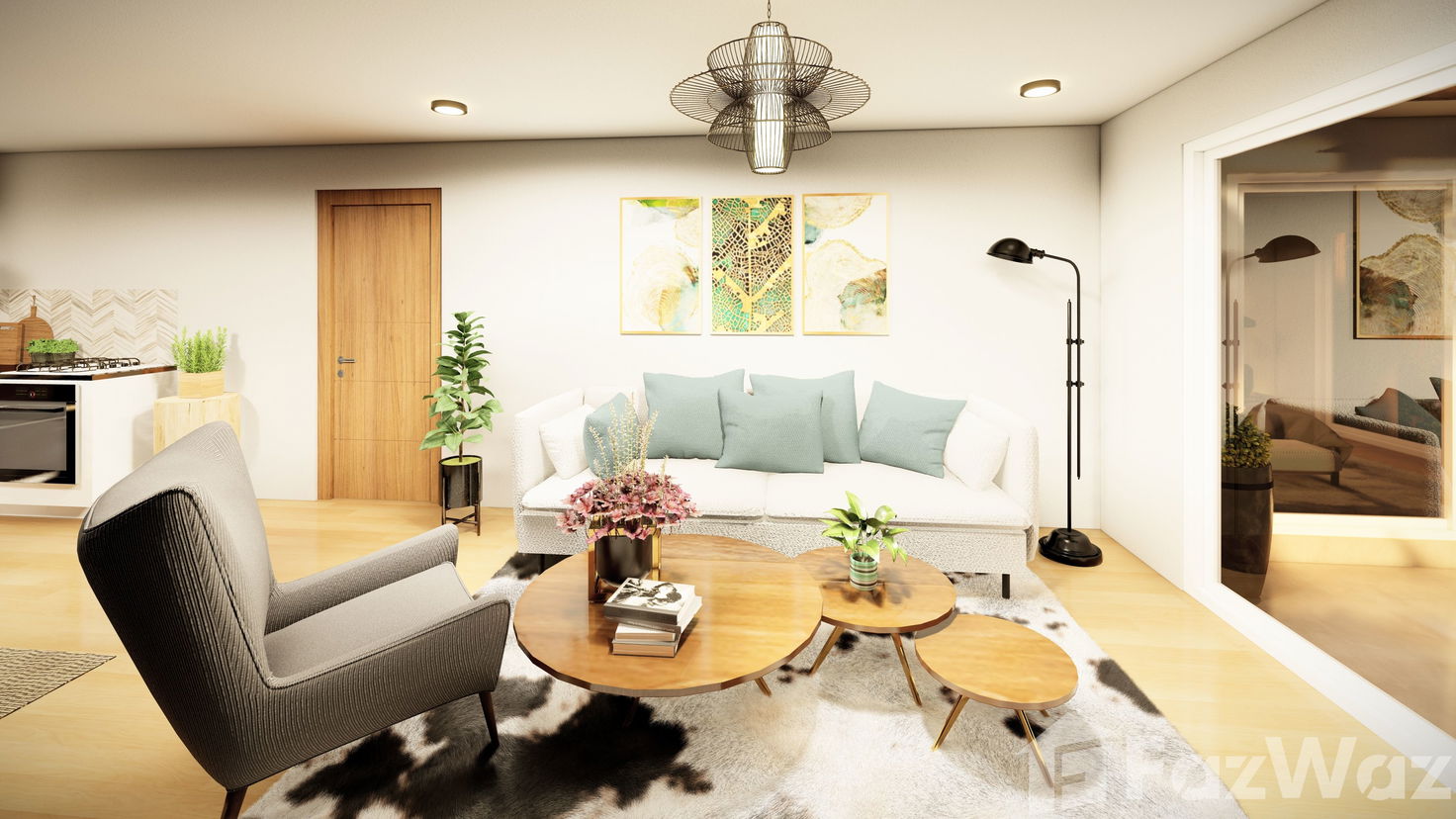 รูป ขาย วิลล่า 3 ห้องนอน ในโครงการ นุรี วิลเลจ - รูปที่ 3/22