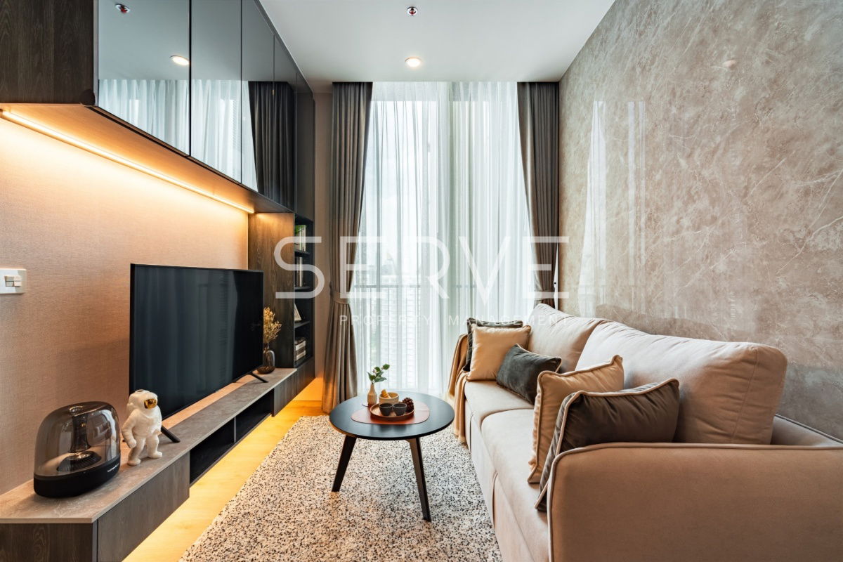 รูป 🔥ราคาดีมาก 22K🔥 - 1 นอน ห้องแต่งสวยมาก ชั้นสูง วิวดี คอนโดใหม่บนทำเลสุดปัง ใกล้ BTS อโศก & MRT สุขุมวิท 550 ม. ที่ Noble BE19 /ให้เช่าคอนโด - รูปที่ 2/11