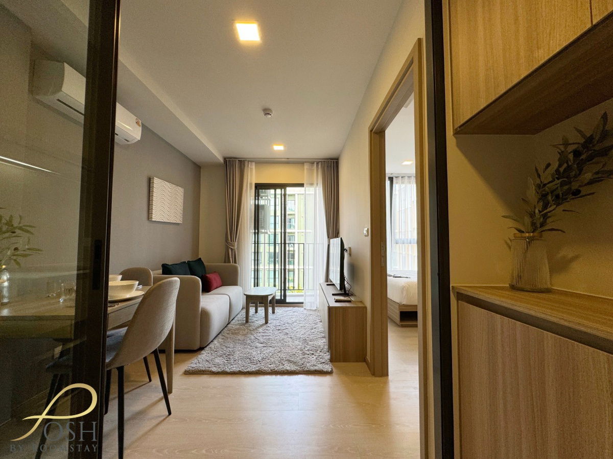 picture  The Base Rise by Sansiri – 1 Bedroom, 30 sq.m. | Pool View | Fully Furnished | Prime City Location Behind Central Floresta | ฿20,000/Month - 13/29