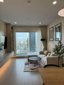 For Rent Condo SUPALAI PREMIER SI PHRAYA - SAMYAN Building 1, Floor 26,2 bed room, Room size 80.00 sqm