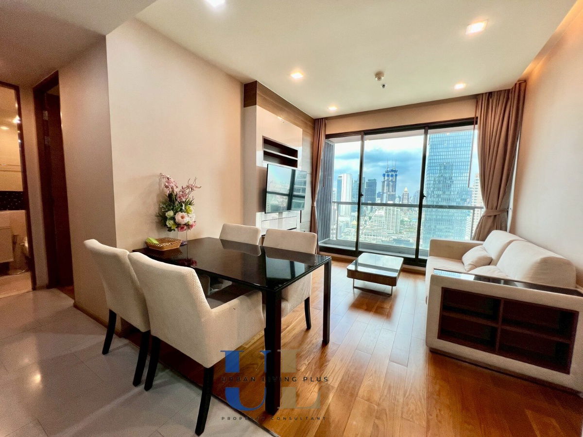 picture ( U20250807100 ) ✨Tel/Line 096-2479369✨ FOR RENT !! The Address Sathorn 2 bedrooms 2 bathroom 66 Sq.M. East facing, high floor✨ - 4/9