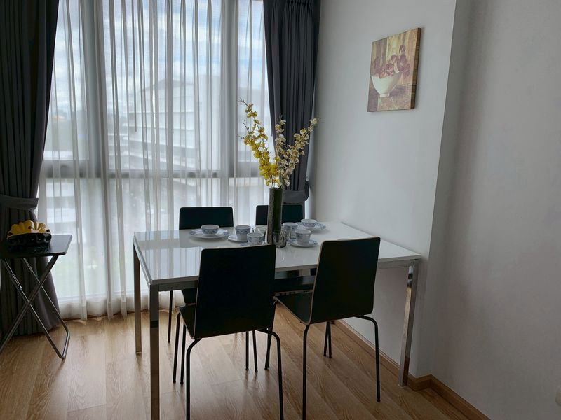 picture For rent 💥JRY condo Rama9 💥 Beautiful room, ready to move in, beautifully decorated, fully furnished. - 8/19