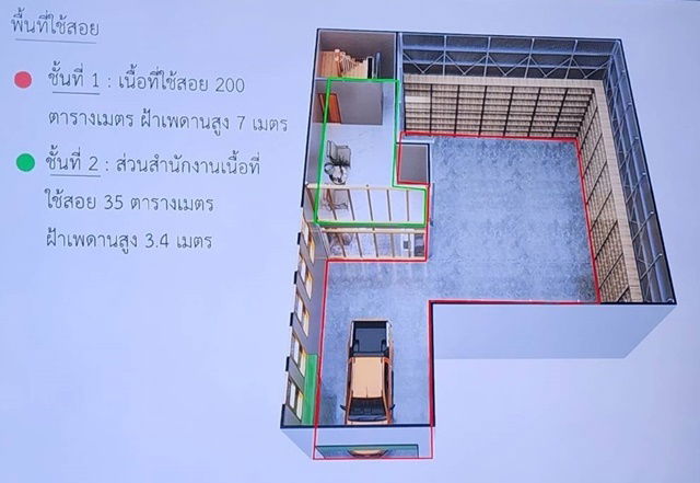 picture Songwad Chakkrawat Newly renovated commercial building for rent 3 units 119,998 baht per month Yaow - 2/8