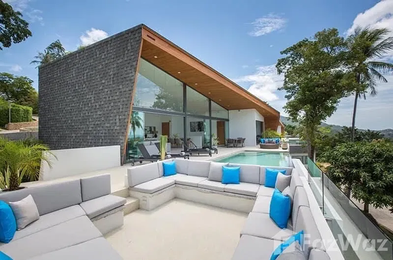picture Stunning Off-Plan 4-Bedroom Sea View Villa in Maenam - 2/9