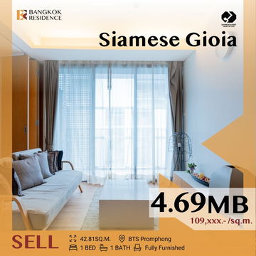 ✨Siamese Gioia✨ Prime Location in Japanese Town, Near BTS Phrom Phong