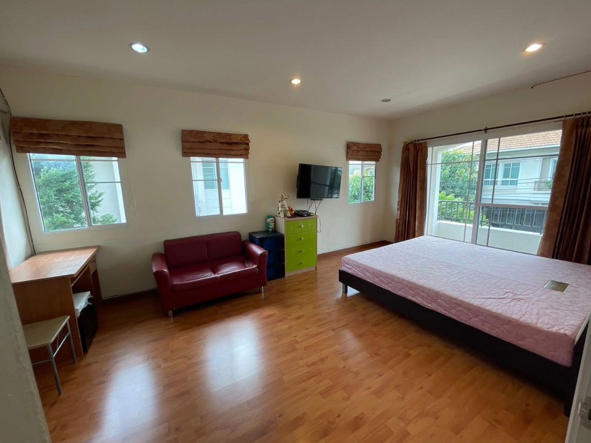 picture Single house for rent in Bangkok, fully furnished, near expressway. - 15/25