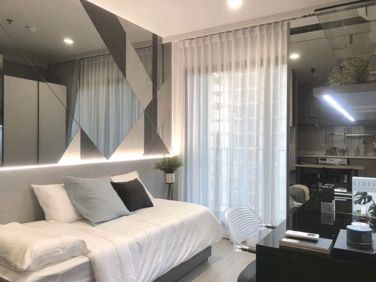 รูป 🟪🟦🟩🟨🟧 ให้เช่า Life Asoke - Rama 9  (2 ห้องนอน ) 🛎️🛎️ | 𝗟𝗶𝗻𝗲@: @𝗮𝘀𝘀𝗲𝘁𝘀𝗽𝗿𝗼 - รูปที่ 4/7