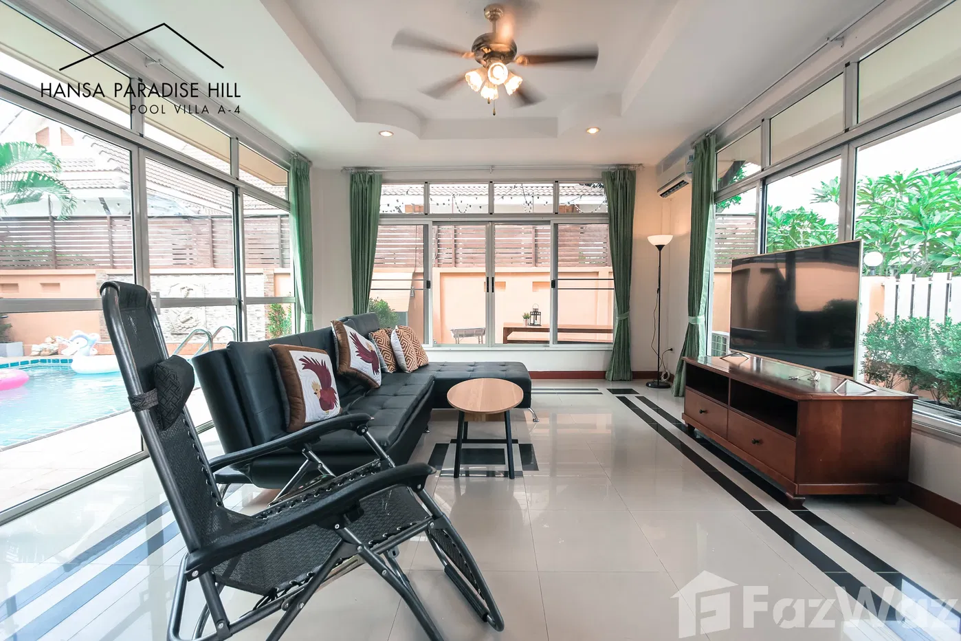 picture 3-Bedroom Pool Villa for Rent Chaiyaprue 2/7, Jomtien 5615932 - 8/22