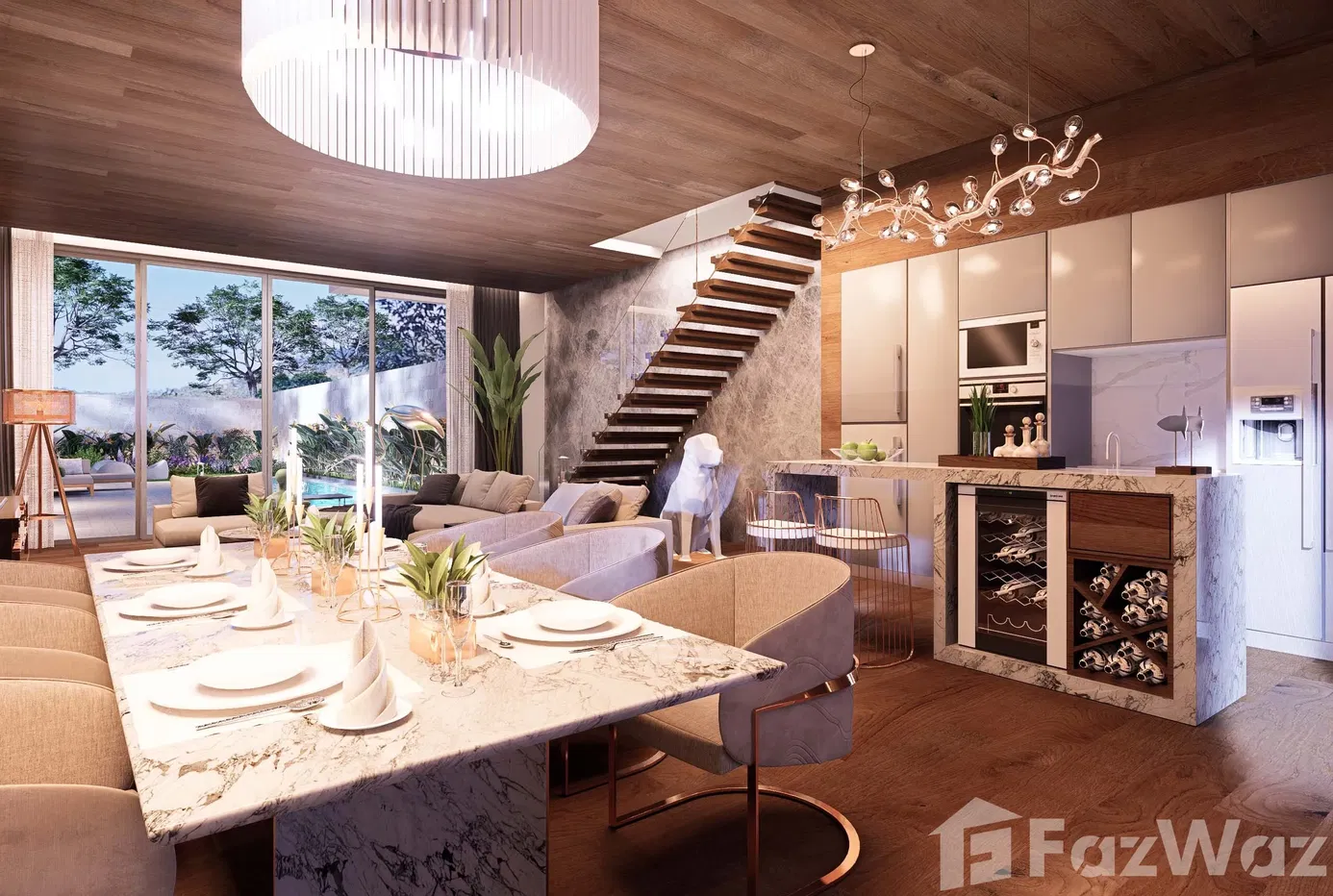 picture 3 Bedroom Villa for sale at Tropical Heights Villas Patong - 13/24