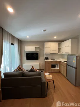 The 1-bedroom apartment with pool view is on the 2nd floor