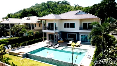 เช่าบ้านเดี่ยว วัดเขาดิน ประจวบคีรีขันธ์ : วิลล่าให้เช่า 4 ห้องนอน ในโครงการ ซีริดจ์ 1861754