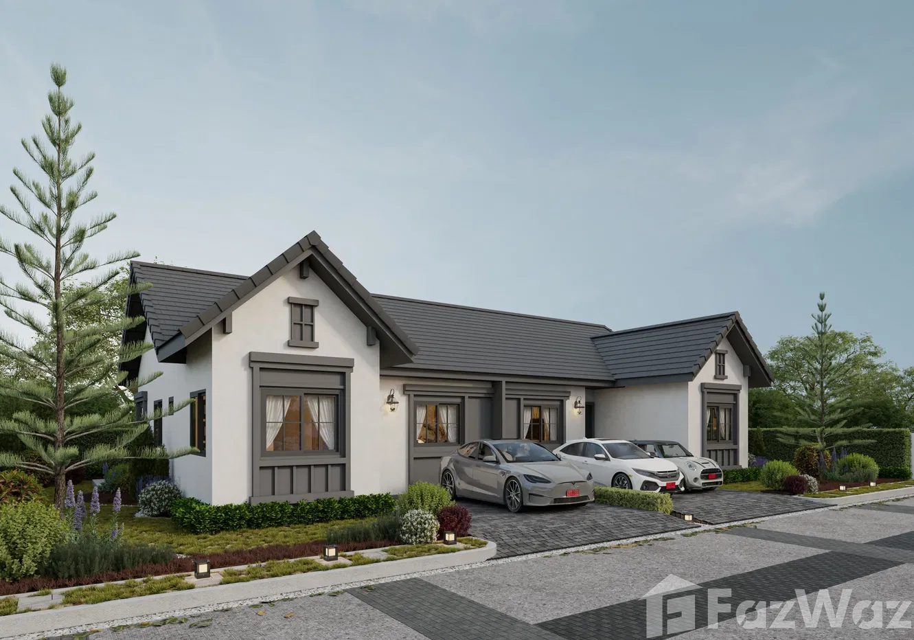 รูป ขาย บ้านเดี่ยว 3 ห้องนอน ในโครงการ เดอะวิช3 ป่าคลอก - รูปที่ 2/5