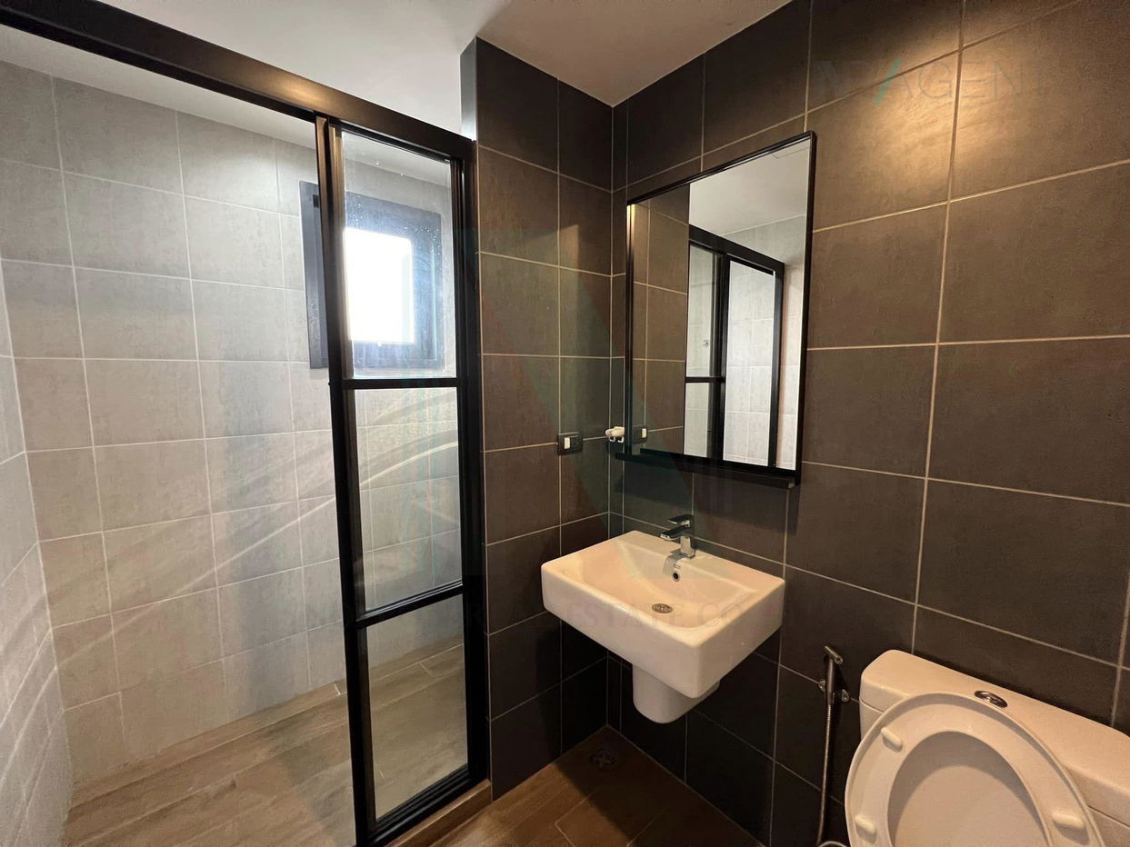 picture 🔺 For rent condo THE BASE GARDEN RAMA 9 Building 1, Floor 28,1 bed room, Room size 35.00 sqm - 7/8