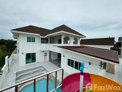 Modern White Pool Villa in Hua Hin