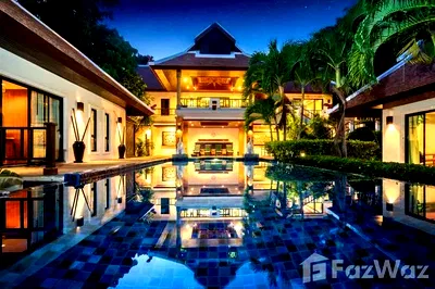 บ้านเดี่ยวให้เช่า : วิลล่าให้เช่า 4 ห้องนอน ในโครงการ ในหานบ้านบัว 5350473