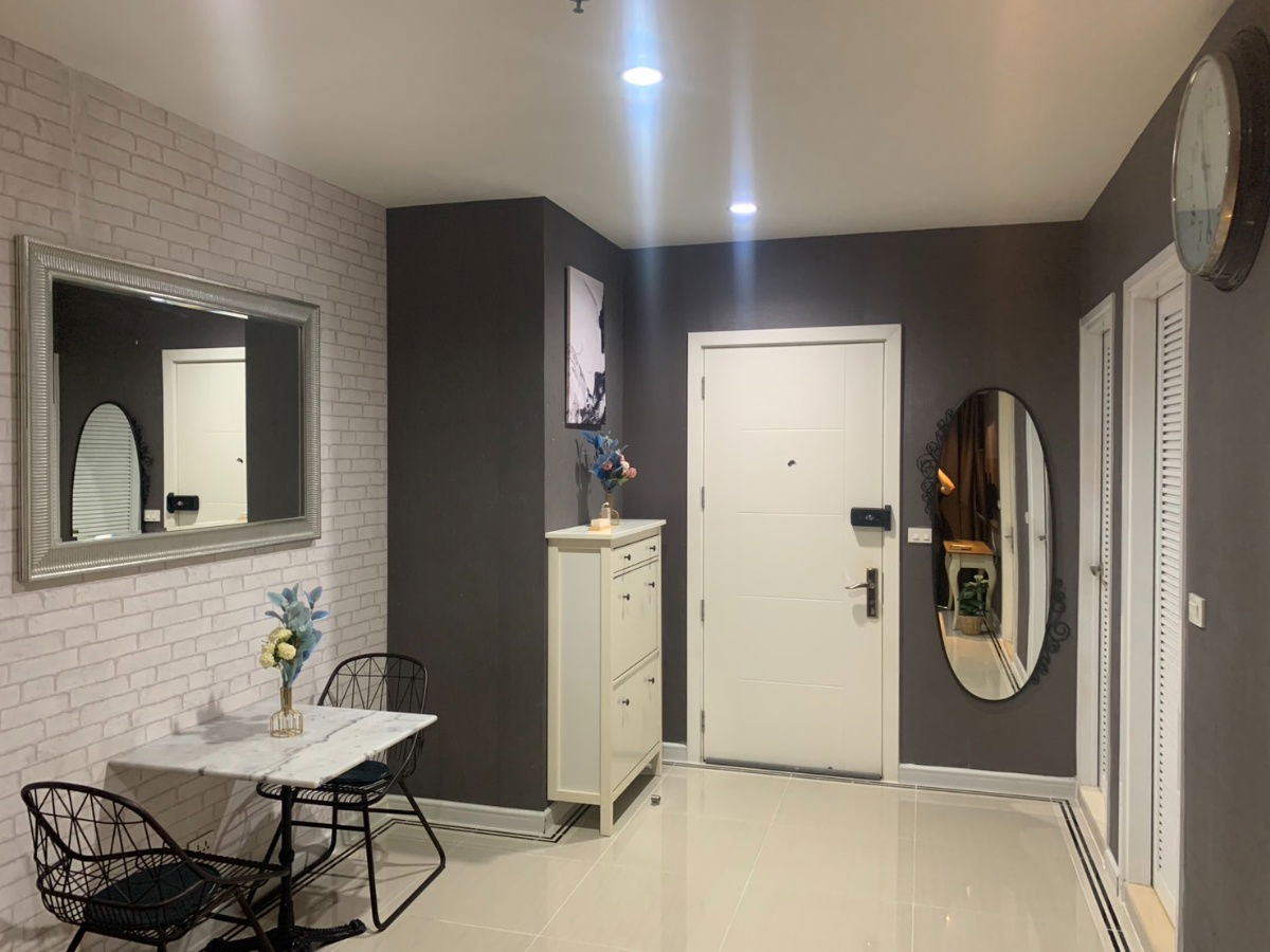 picture WS2216 🏙 Condo for rent TC Green Rama 9 — Corner room, closed kitchen, open view, near MRT Rama 9, only 19,500 baht/month. - 15/19