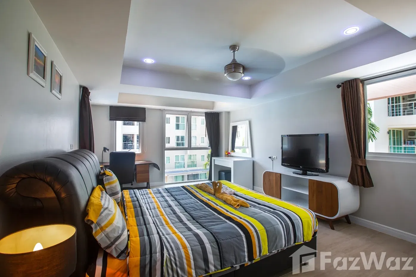 รูป คอนโดให้เช่า 2 ห้องนอน ในโครงการ พีเอ็ชวี คอนโด 1645066 - รูปที่ 17/23