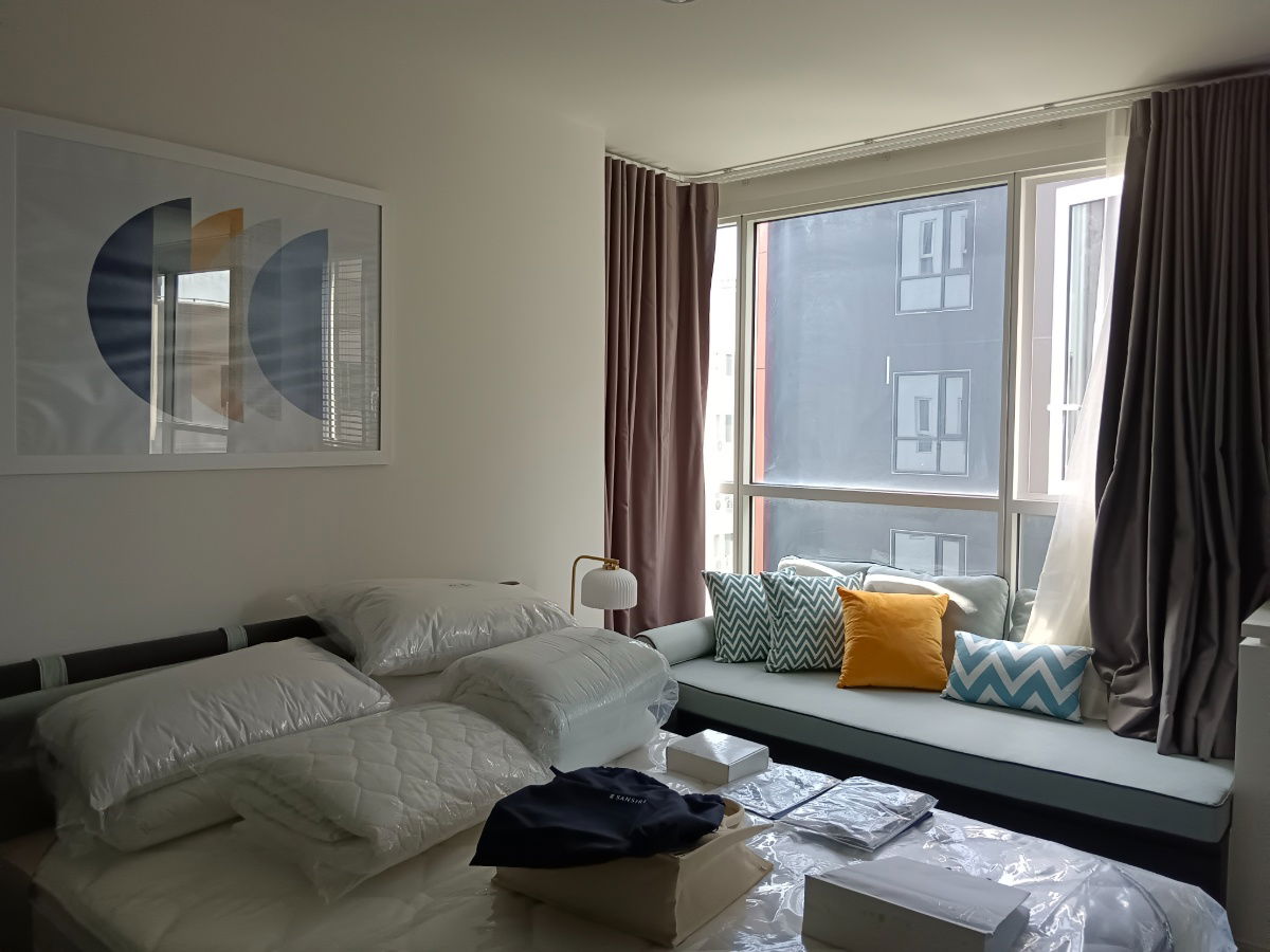 picture Condo for rent:xt huaikhwang (( huaikhwang station )) MK-02  line @livingbkk - 1/5