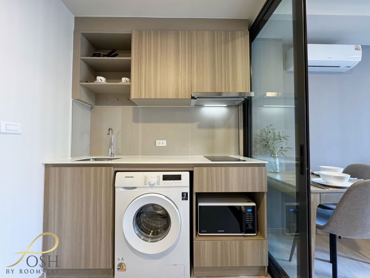 picture  The Base Rise by Sansiri – 1 Bedroom, 30 sq.m. | Pool View | Fully Furnished | Prime City Location Behind Central Floresta | ฿20,000/Month - 16/29