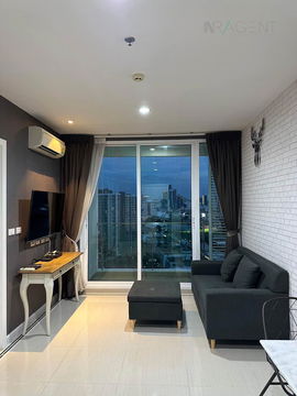 🔺 For rent condo TC GREEN RAMA 9 Building C, Floor 19,1 bed room, Room size 42.00 sqm
