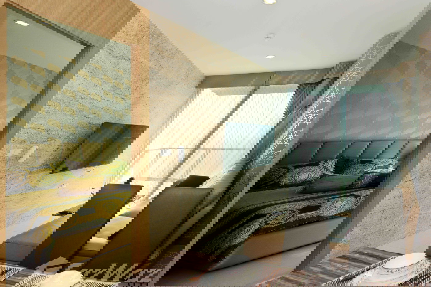 รูป คอนโดให้เช่า 1 ห้องนอน ในโครงการ เดอะ ริเวียร่า วงศ์อมาตย์ 120920 - รูปที่ 9/16