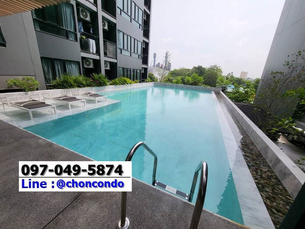 รูป Indeed Condo Amata ชั้น5 ตึกA  -----------------------Tel 097-049-5874 (Line: @choncondo มี@ด้วย) - รูปที่ 12/13