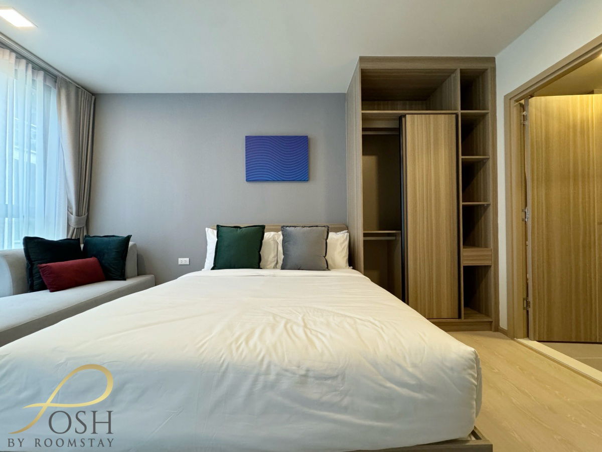 picture The Base Rise by Sansiri – Studio 25 sq.m. | Fully Furnished | Prime City Location Behind Central Floresta | ฿16,000/Month - 13/21