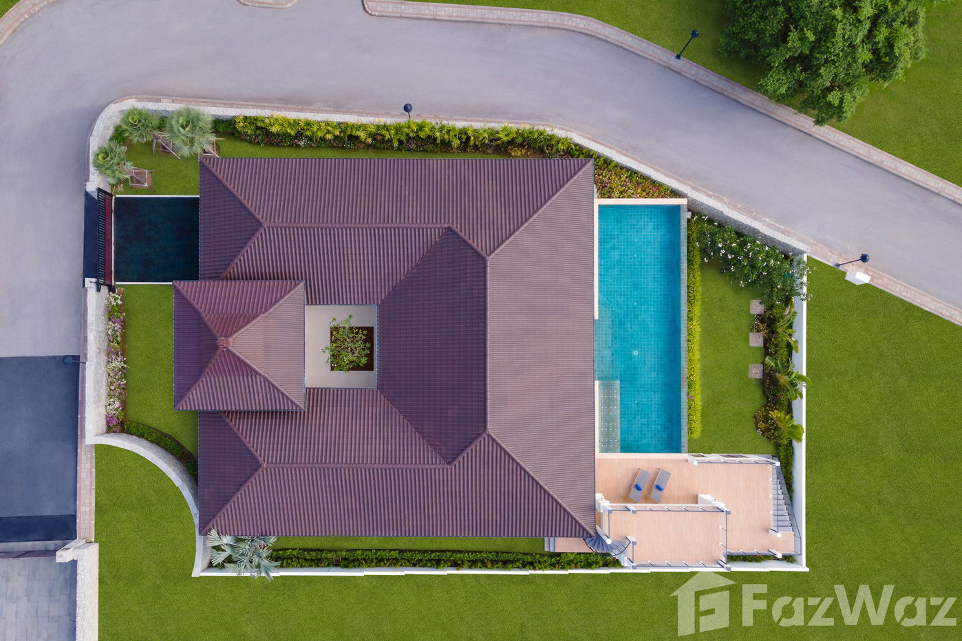 รูป วิลล่าให้เช่า 5 ห้องนอน ในโครงการ เบลวิด้า เอสทาเทส หัวหิน 1940159 - รูปที่ 38/41