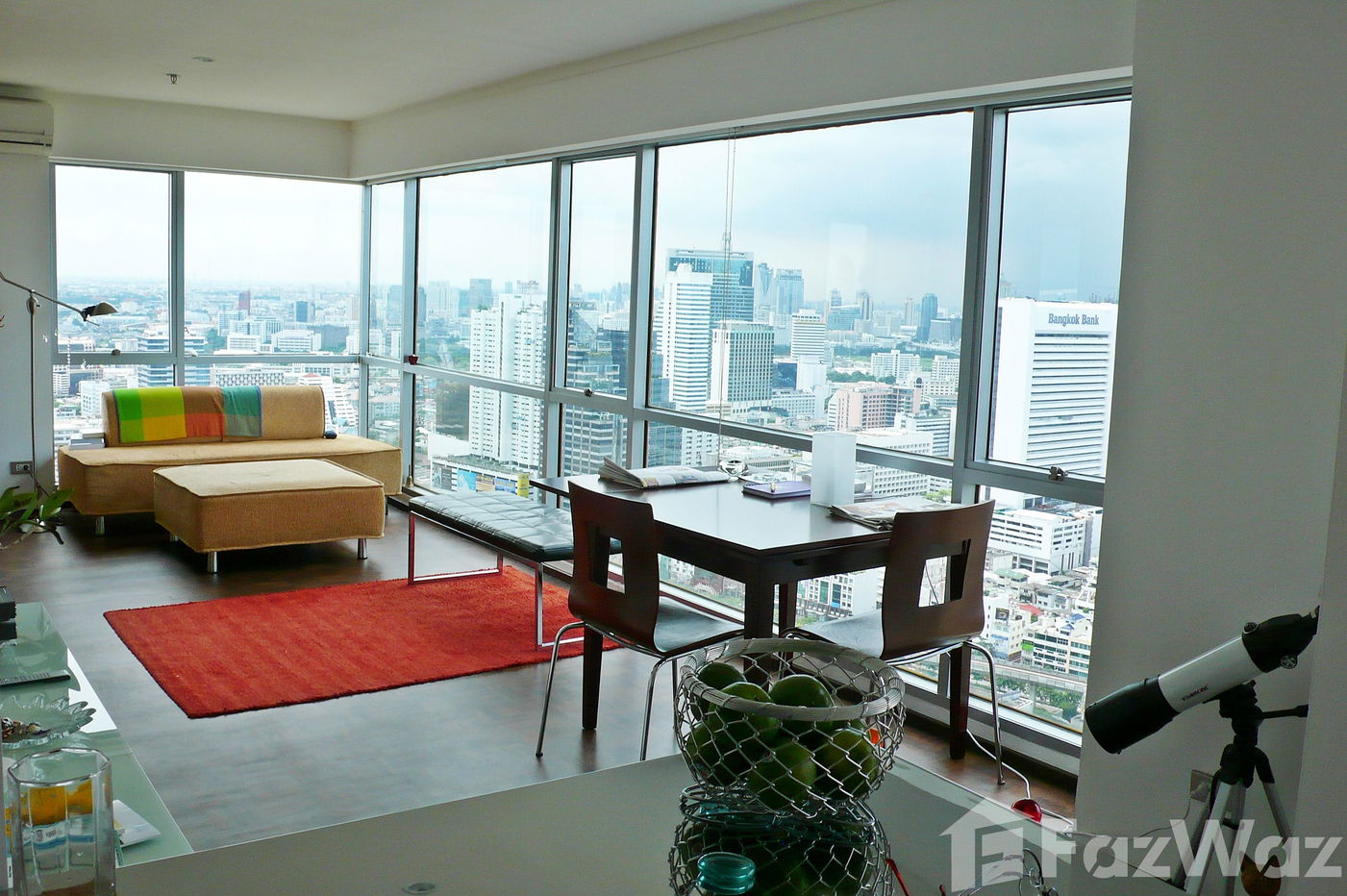 รูป "Silom Suite" Condo 102 sqm corner unit -stunning open view! - รูปที่ 1/6