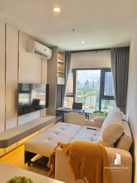 ✨Flash Deal ✨Life Rama 4 - Asoke ( 1Bed 1Bath 32.4SQM.) แต่งครบพร้อมอยู่ !! เพียง 27,500 บาทต่อเดือน Tel.0981315848 @propmatch