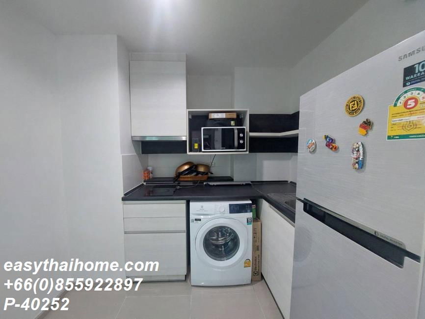 picture P-40252 Condo for rent Life Ratchadapisek fully furnished (Confirm again when visit).  - 2/8
