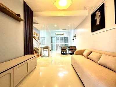 Townhouses for sale Airport Link Ban Thap Chang  : 🎉 For Sell Town house THE CONNECT ONNUT 2 2-story 3 bedroom 2 bathroom
