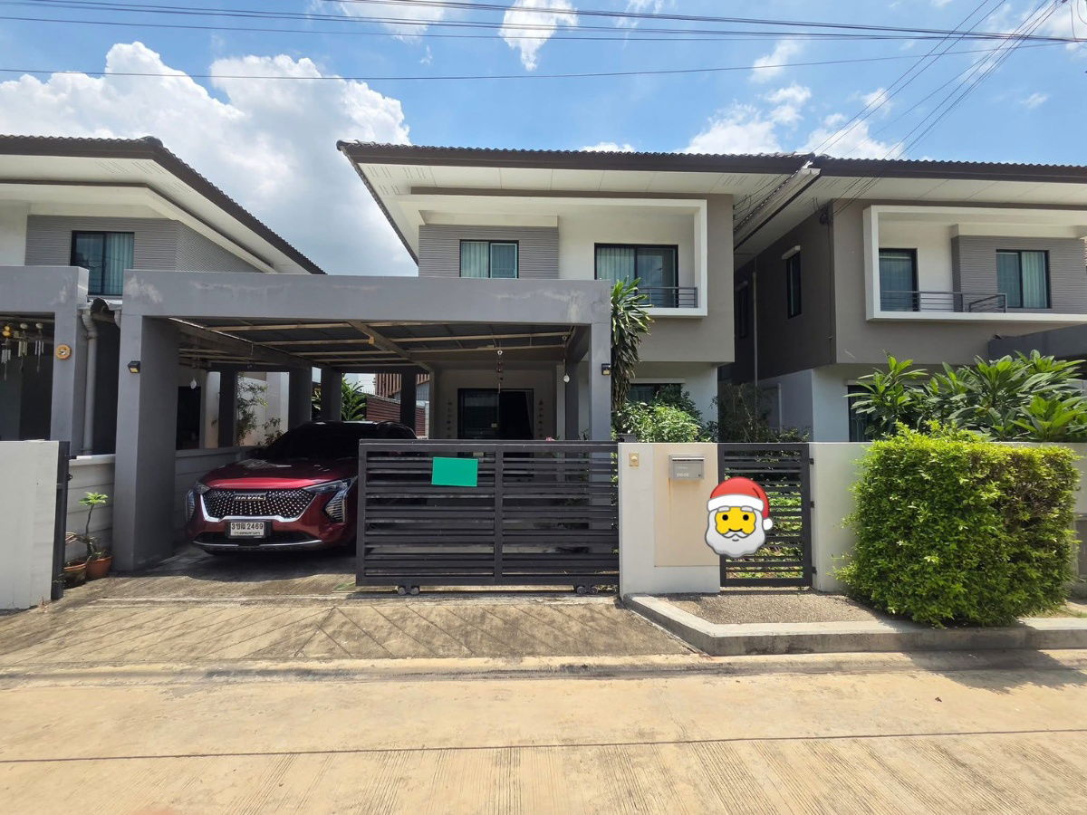 รูป 🏡 ปล่อยเช่าบ้านแฝดสไตล์โมเดิร์น ทำเลดี พร้อมอยู่ ใกล้รถไฟฟ้า! โครงการอารียา โคโม่ วงแหวน-รามอินทรา | Areeya Como Wongwaen-Ramintra - รูปที่ 1/6