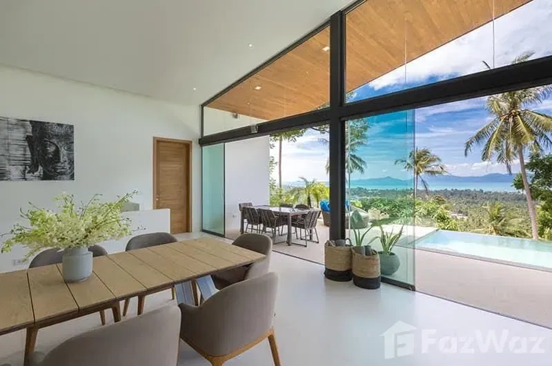 picture Stunning Off-Plan 4-Bedroom Sea View Villa in Maenam - 7/9