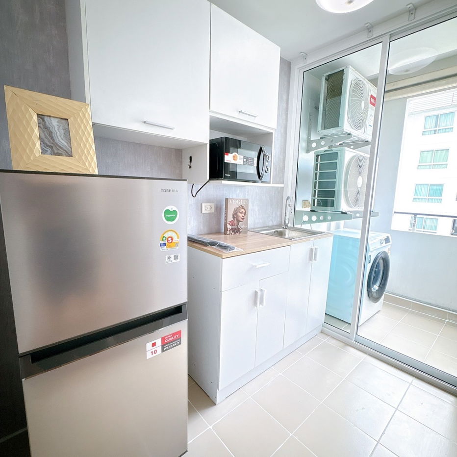 รูป ห้องสวยRenovateใหม่ ห้องกั้น พลัสคอนโดพหลโยธิน89 เฟส2 ใกล้ ม.รังสิต - รูปที่ 5/6