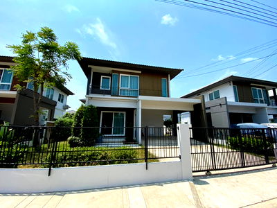 บ้านเดี่ยวให้เช่า : (เจ้าของบ้านปล่อยเช่าเอง) บ้านเดี่ยว โครงการพฤกษ์ลดา ประชาอุทิศ 90 เนื้อที่ 52.2 ตารางวา
