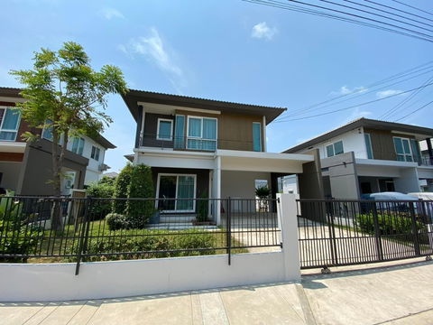 (เจ้าของบ้านปล่อยเช่าเอง) บ้านเดี่ยว โครงการพฤกษ์ลดา ประชาอุทิศ 90 เนื้อที่ 52.2 ตารางวา