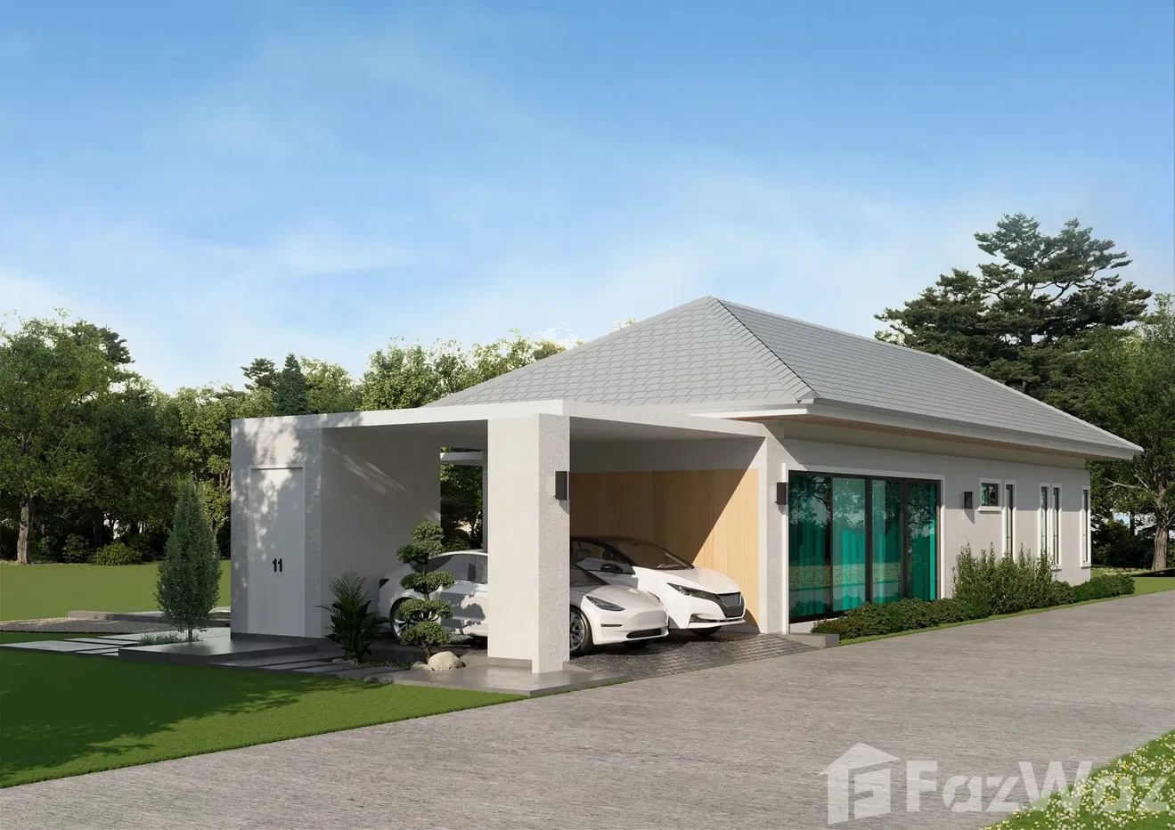 รูป ขาย วิลล่า 3 ห้องนอน ในโครงการ สมาร์ท โฮม - รูปที่ 5/7