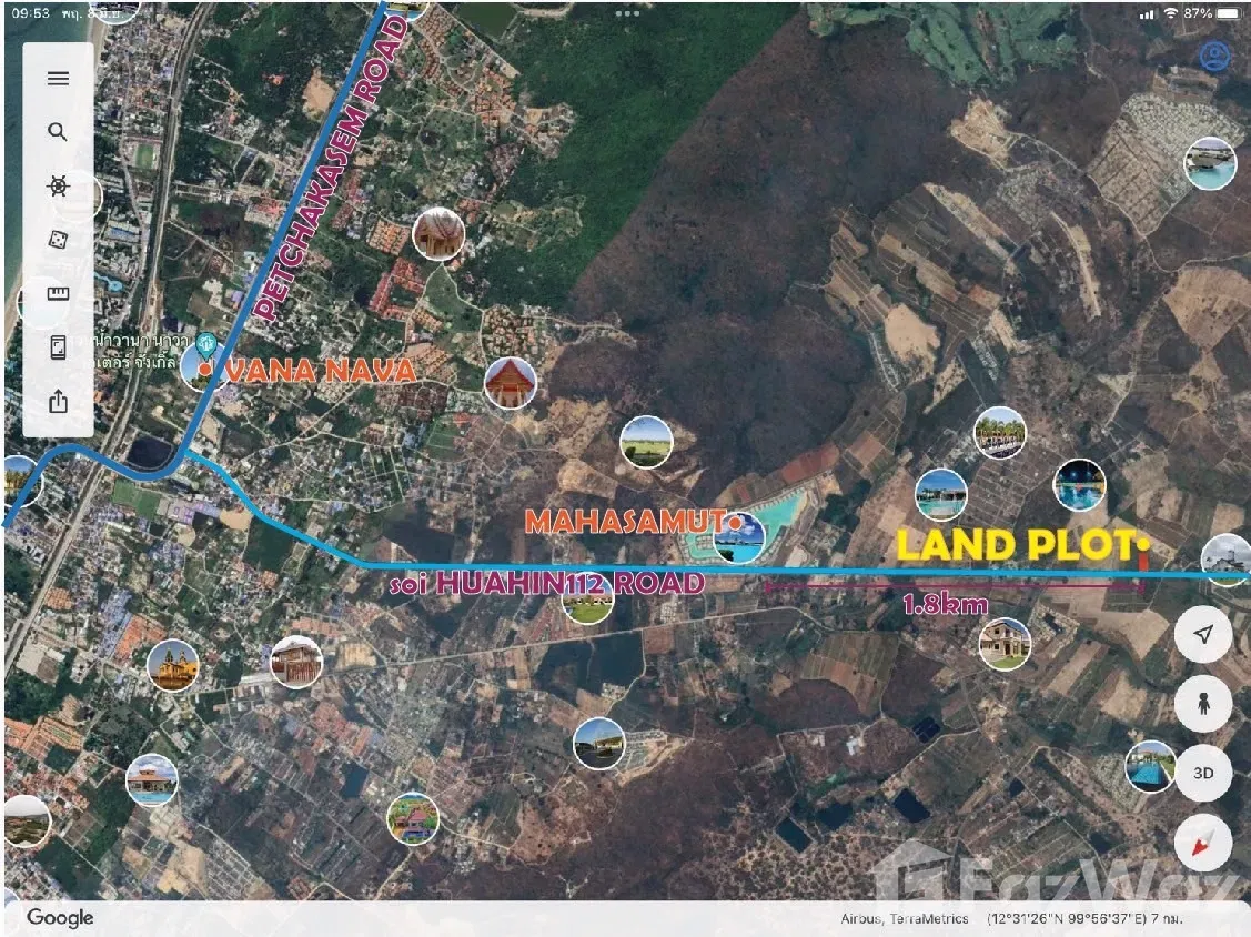 picture Land for sale in Thap Tai, Prachuap Khiri Khan - 14/15