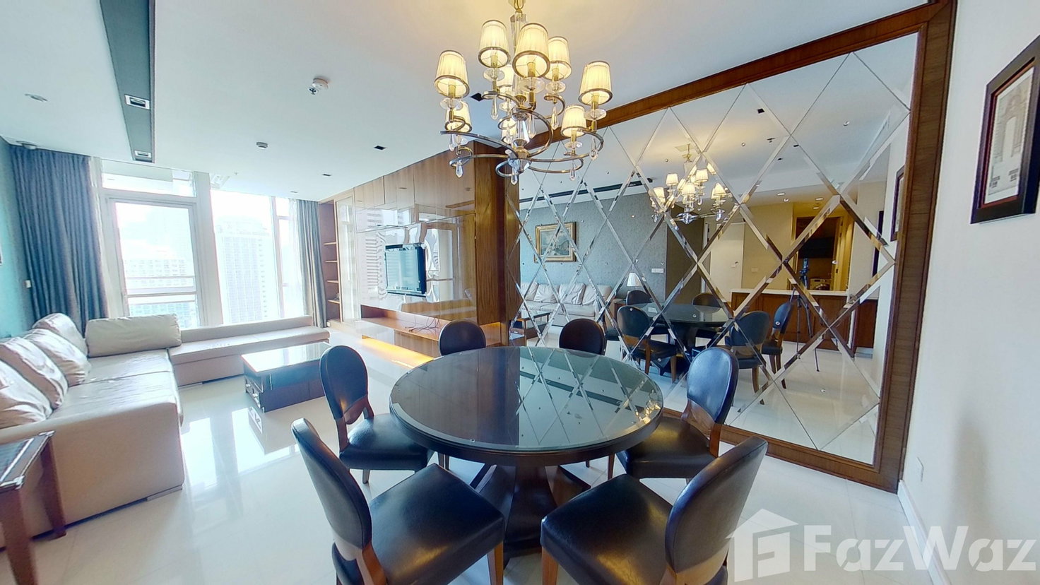 รูป คอนโดให้เช่า 2 ห้องนอน ในโครงการ แอทธินี เรสซิเด้นซ์ 44888 - รูปที่ 3/7