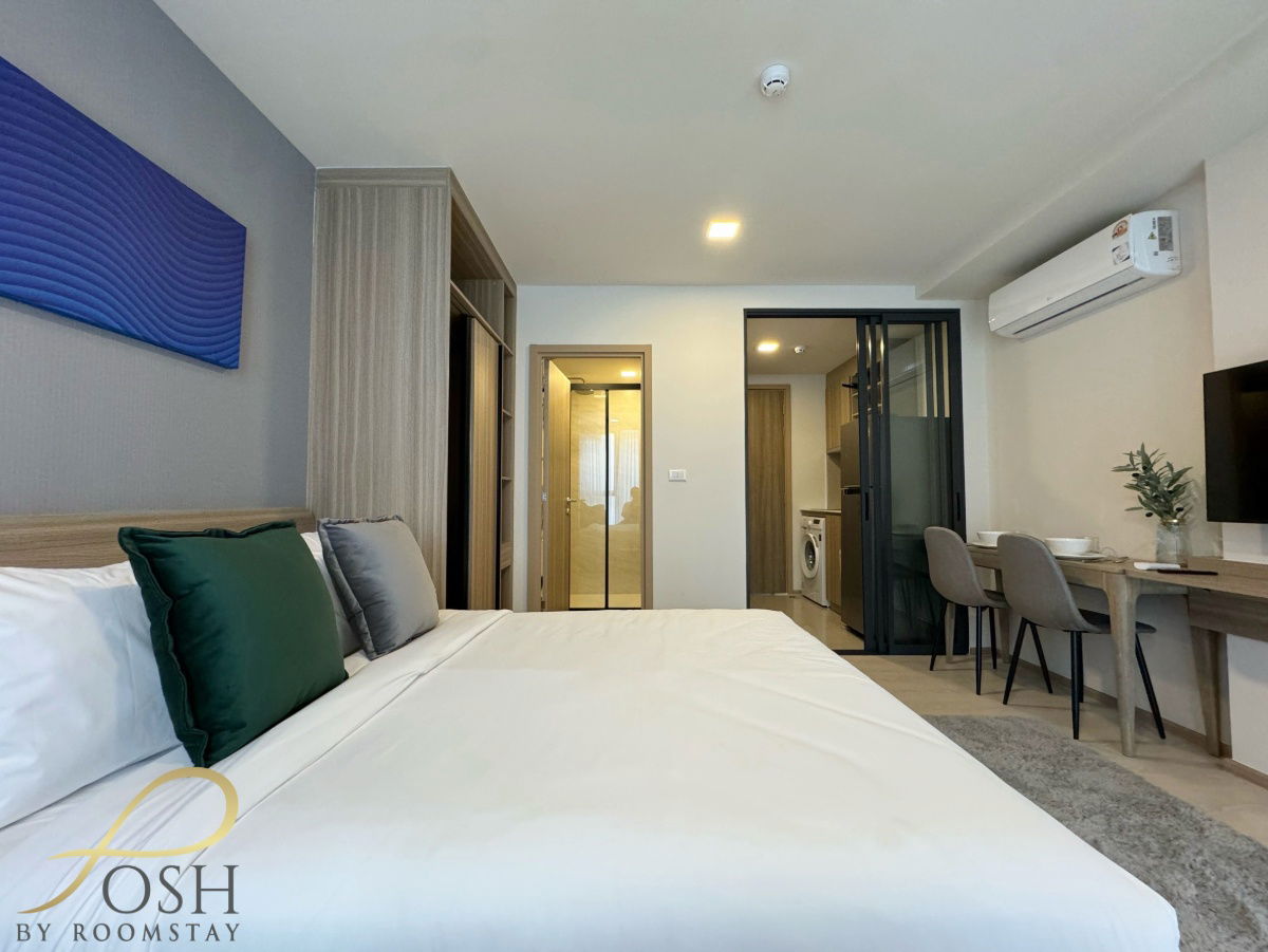 picture The Base Rise by Sansiri – Studio 25 sq.m. | Fully Furnished | Prime City Location Behind Central Floresta | ฿16,000/Month - 9/21