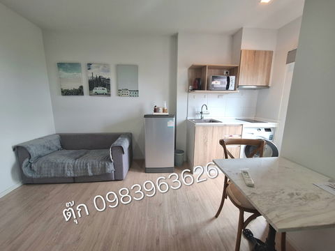 ให้เช่า Escent Condo  ห้องสตูดิโอ ชั้น 22  เฟอร์ฯเครื่องใช้ไฟฟ้าครบ