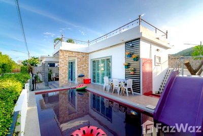 บ้านเดี่ยว ม.ราชภัฏสวนดุสิต หัวหิน : Lovely Pool Villa with 2 Bedrooms and 2 Bathrooms