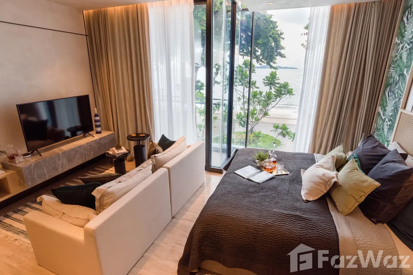 picture 1 Bedroom 1bath at Arom Wongamat in North Pattaya, Pattaya - 2/7