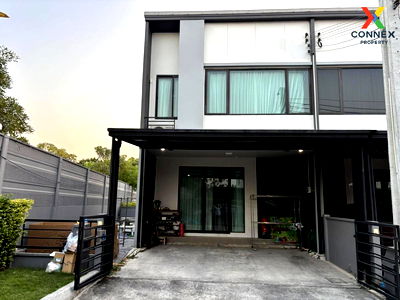 Townhouses for sale Bang Plee Samut Prakarn : For Sale Townhouse/Townhome  , Pleno Bangna-Wongwaen , corner unit , Bang Phli Yai , Bang Phli , Samut Prakarn , CX-120466 ✅ Live chat with us ADD LINE @connexproperty ✅ 