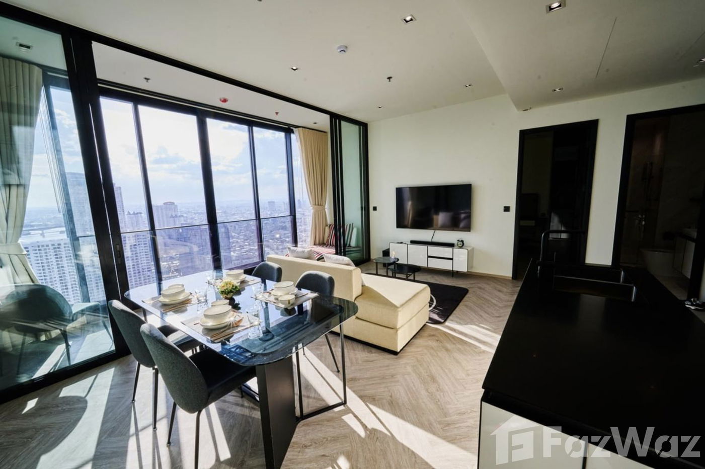 รูป คอนโดให้เช่า 2 ห้องนอน ในโครงการ แชปเตอร์ เจริญนคร-ริเวอร์ไซด์ 1374150 - รูปที่ 1/11