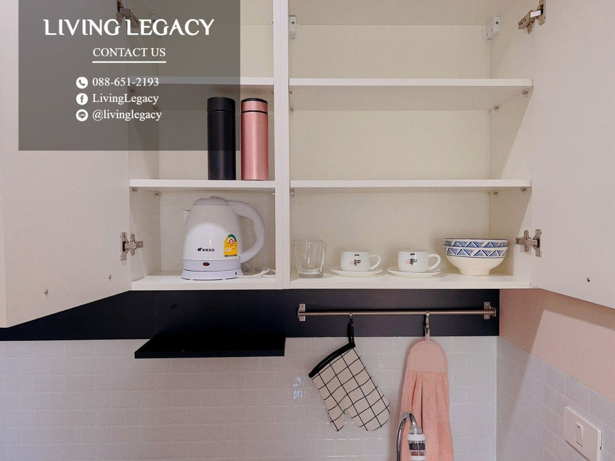 picture LSZV0VVV Condo For Rent Asakan Place Srinakarindra 32.48 Sq.M. Floor 29 line id : @livinglegacy - 7/13